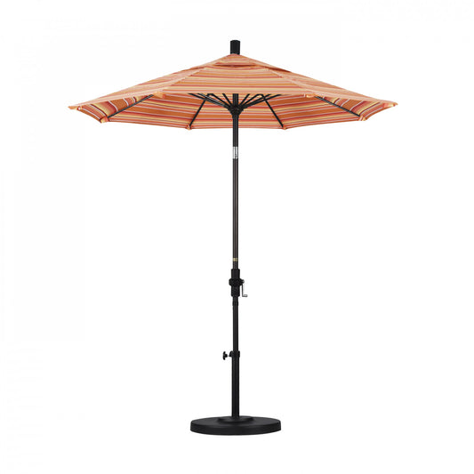 California Umbrella - 7.5' - Patio Umbrella Umbrella - Aluminum Pole - Dolce Mango - Sunbrella - GSCUF758117-56000