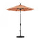 California Umbrella - 7.5' - Patio Umbrella Umbrella - Aluminum Pole - Dolce Mango - Sunbrella - GSCUF758117-56000