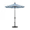California Umbrella - 7.5' - Patio Umbrella Umbrella - Aluminum Pole - Cabana Regatta - Sunbrella - GSCUF758117-58029