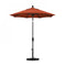 California Umbrella - 7.5' - Patio Umbrella Umbrella - Aluminum Pole - Sunset - Olefin - GSCUF758117-F27