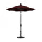 California Umbrella - 7.5' - Patio Umbrella Umbrella - Aluminum Pole - Burgundy - Pacifica - GSCUF758117-SA36