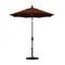 California Umbrella - 7.5' - Patio Umbrella Umbrella - Aluminum Pole - Brick - Pacifica - GSCUF758117-SA40