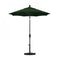 California Umbrella - 7.5' - Patio Umbrella Umbrella - Aluminum Pole - Hunter Green - Pacifica - GSCUF758117-SA46