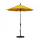 California Umbrella - 7.5' - Patio Umbrella Umbrella - Aluminum Pole - Yellow - Pacifica - GSCUF758117-SA57