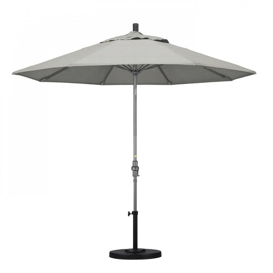 California Umbrella - 9' - Patio Umbrella Umbrella - Aluminum Pole - Granite - Sunbrella - GSCUF908010-5402