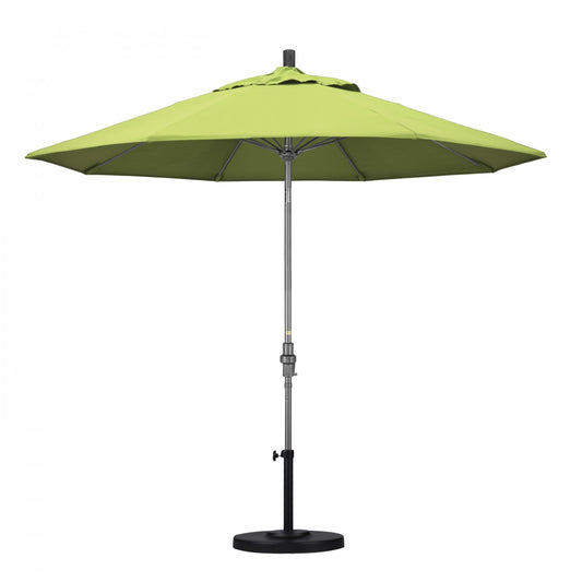California Umbrella - 9' - Patio Umbrella Umbrella - Aluminum Pole - Parrot - Sunbrella - GSCUF908010-5405