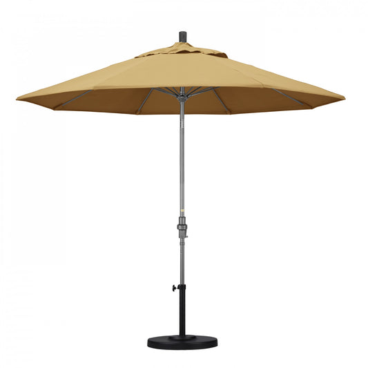 California Umbrella - 9' - Patio Umbrella Umbrella - Aluminum Pole - Wheat - Sunbrella - GSCUF908010-5414