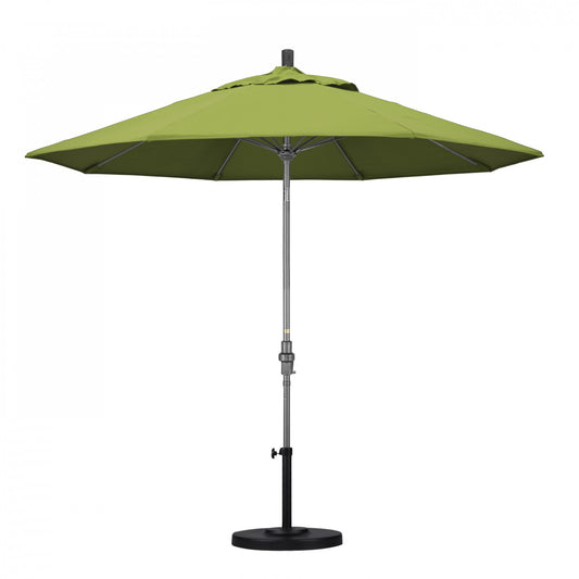 California Umbrella - 9' - Patio Umbrella Umbrella - Aluminum Pole - Macaw - Sunbrella - GSCUF908010-5429