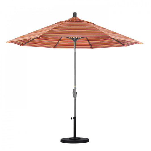 California Umbrella - 9' - Patio Umbrella Umbrella - Aluminum Pole - Dolce Mango - Sunbrella - GSCUF908010-56000