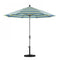 California Umbrella - 9' - Patio Umbrella Umbrella - Aluminum Pole - Seville Seaside - Sunbrella - GSCUF908010-5608
