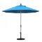 California Umbrella - 9' - Patio Umbrella Umbrella - Aluminum Pole - Canvas Cyan - Sunbrella - GSCUF908010-56105