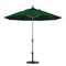 California Umbrella - 9' - Patio Umbrella Umbrella - Aluminum Pole - Hunter Green - Olefin - GSCUF908010-F08