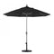 California Umbrella - 9' - Patio Umbrella Umbrella - Aluminum Pole - Black - Pacifica - GSCUF908010-SA08