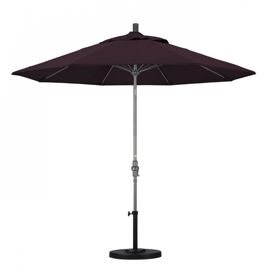 California Umbrella - 9' - Patio Umbrella Umbrella - Aluminum Pole - Purple - Pacifica - GSCUF908010-SA65