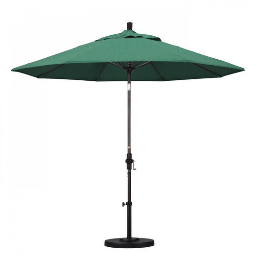 California Umbrella - 9' - Patio Umbrella Umbrella - Aluminum Pole - Spectrum Aztec - Sunbrella - GSCUF908117-48090