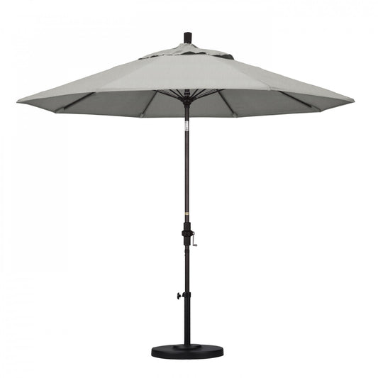 California Umbrella - 9' - Patio Umbrella Umbrella - Aluminum Pole - Granite - Sunbrella - GSCUF908117-5402