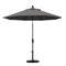 California Umbrella - 9' - Patio Umbrella Umbrella - Aluminum Pole - Charcoal - Sunbrella - GSCUF908117-54048