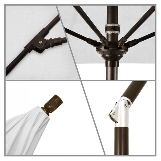 California Umbrella - 9' - Patio Umbrella Umbrella - Aluminum Pole - Natural - Sunbrella - GSCUF908117-5404