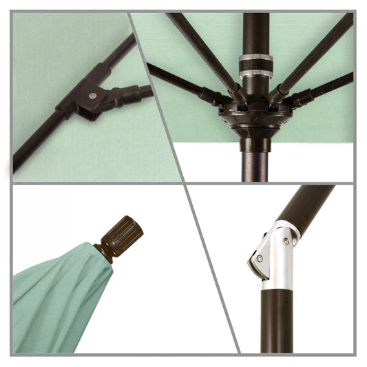 California Umbrella - 9' - Patio Umbrella Umbrella - Aluminum Pole - Spa - Sunbrella - GSCUF908117-5413