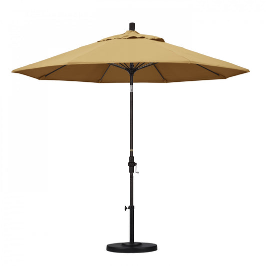 California Umbrella - 9' - Patio Umbrella Umbrella - Aluminum Pole - Wheat - Sunbrella - GSCUF908117-5414