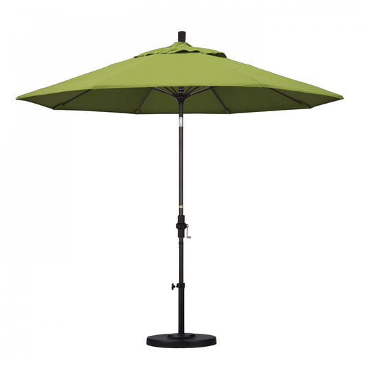 California Umbrella - 9' - Patio Umbrella Umbrella - Aluminum Pole - Macaw - Sunbrella - GSCUF908117-5429