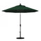 California Umbrella - 9' - Patio Umbrella Umbrella - Aluminum Pole - Forest Green - Sunbrella - GSCUF908117-5446
