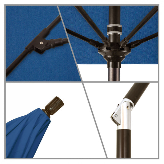 California Umbrella - 9' - Patio Umbrella Umbrella - Aluminum Pole - Regatta - Sunbrella - GSCUF908117-5493