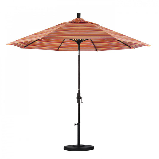 California Umbrella - 9' - Patio Umbrella Umbrella - Aluminum Pole - Dolce Mango - Sunbrella - GSCUF908117-56000