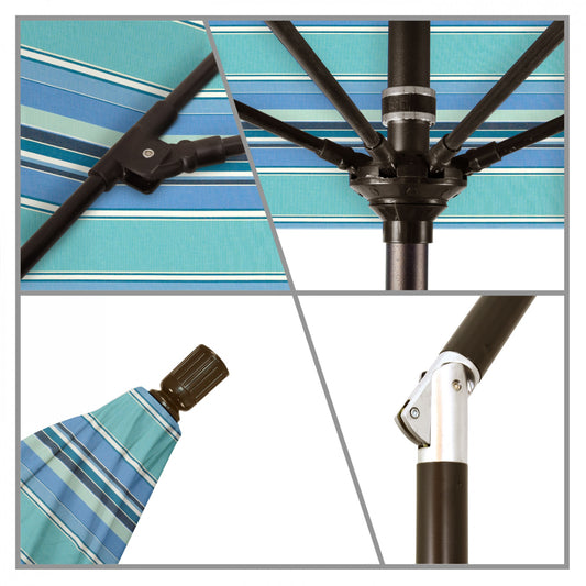 California Umbrella - 9' - Patio Umbrella Umbrella - Aluminum Pole - Dolce Oasis - Sunbrella - GSCUF908117-56001