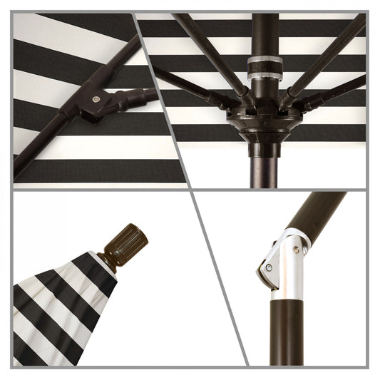 California Umbrella - 9' - Patio Umbrella Umbrella - Aluminum Pole - Cabana Classic - Sunbrella - GSCUF908117-58030