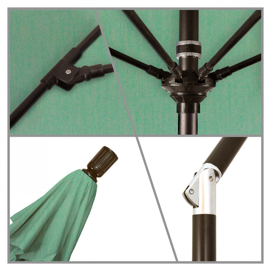 California Umbrella - 9' - Patio Umbrella Umbrella - Aluminum Pole - Spa - Pacifica - GSCUF908117-SA13