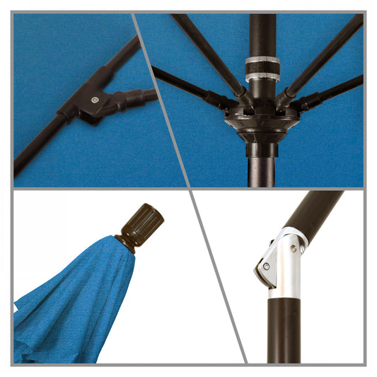 California Umbrella - 9' - Patio Umbrella Umbrella - Aluminum Pole - Capri - Pacifica - GSCUF908117-SA26