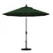 California Umbrella - 9' - Patio Umbrella Umbrella - Aluminum Pole - Hunter Green - Pacifica - GSCUF908117-SA46