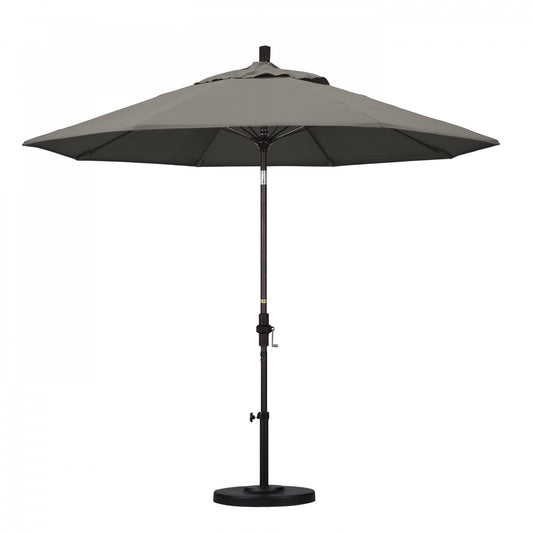 California Umbrella - 9' - Patio Umbrella Umbrella - Aluminum Pole - Taupe - Pacifica - GSCUF908117-SA61