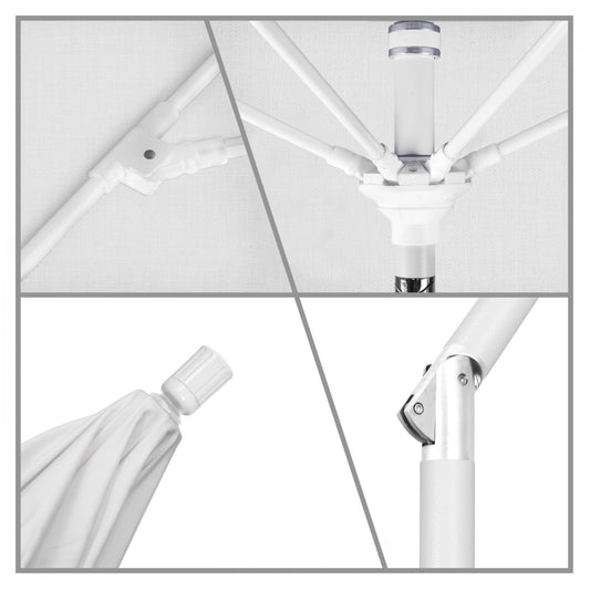 California Umbrella - 9' - Patio Umbrella Umbrella - Aluminum Pole - Natural - Sunbrella - GSCUF908170-5404