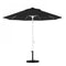 California Umbrella - 9' - Patio Umbrella Umbrella - Aluminum Pole - Black - Sunbrella - GSCUF908170-5408