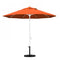 California Umbrella - 9' - Patio Umbrella Umbrella - Aluminum Pole - Melon - Sunbrella - GSCUF908170-5415