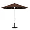 California Umbrella - 9' - Patio Umbrella Umbrella - Aluminum Pole - Bay Brown - Sunbrella - GSCUF908170-5432