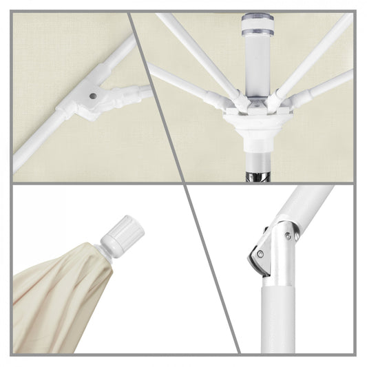 California Umbrella - 9' - Patio Umbrella Umbrella - Aluminum Pole - Canvas - Sunbrella - GSCUF908170-5453