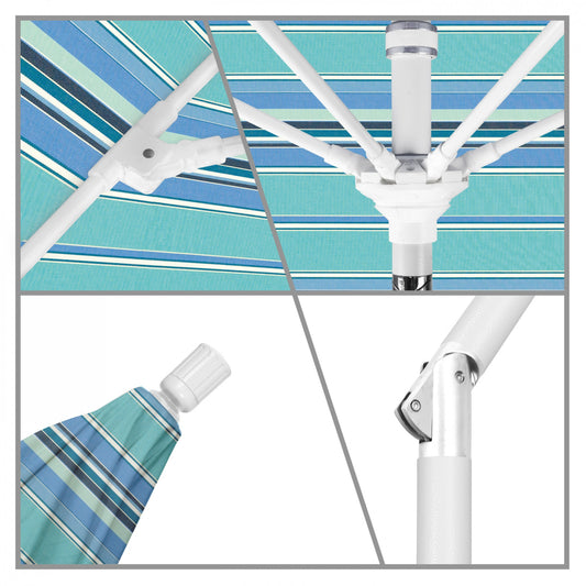California Umbrella - 9' - Patio Umbrella Umbrella - Aluminum Pole - Dolce Oasis - Sunbrella - GSCUF908170-56001