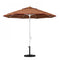 California Umbrella - 9' - Patio Umbrella Umbrella - Aluminum Pole - Astoria Sunset - Sunbrella - GSCUF908170-56095