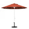 California Umbrella - 9' - Patio Umbrella Umbrella - Aluminum Pole - Sunset - Olefin - GSCUF908170-F27