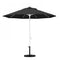 California Umbrella - 9' - Patio Umbrella Umbrella - Aluminum Pole - Black - Pacifica - GSCUF908170-SA08