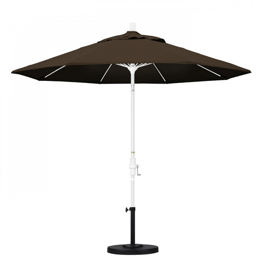 California Umbrella - 9' - Patio Umbrella Umbrella - Aluminum Pole - Mocha - Pacifica - GSCUF908170-SA32