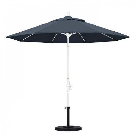 California Umbrella - 9' - Patio Umbrella Umbrella - Aluminum Pole - Sapphire - Pacifica - GSCUF908170-SA52