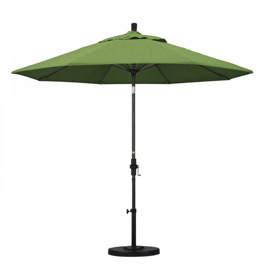 California Umbrella - 9' - Patio Umbrella Umbrella - Aluminum Pole - Spectrum Cilantro - Sunbrella - GSCUF908705-48022