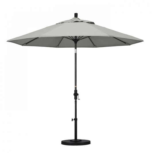California Umbrella - 9' - Patio Umbrella Umbrella - Aluminum Pole - Granite - Sunbrella - GSCUF908705-5402