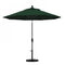 California Umbrella - 9' - Patio Umbrella Umbrella - Aluminum Pole - Forest Green - Sunbrella - GSCUF908705-5446
