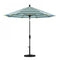 California Umbrella - 9' - Patio Umbrella Umbrella - Aluminum Pole - Seville Seaside - Sunbrella - GSCUF908705-5608