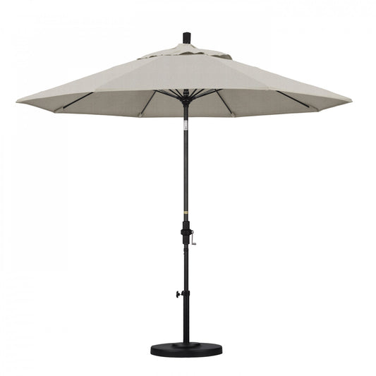 California Umbrella - 9' - Patio Umbrella Umbrella - Aluminum Pole - Woven Granite - Olefin - GSCUF908705-F77